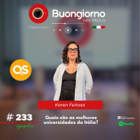 #233 Quais são as melhores universidades da Itália? - Karen Feitosa QS