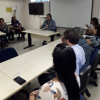 PALESTRA FELICIDADE COMO OBSESSÃO, PROFERIDA PELO PSICÓLOGO E PROFESSOR DA UPE, SPENCER JUNIOR.
