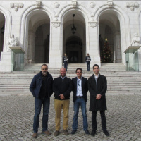 Entrega da petição Pelo Direito a Pedalar em Segurança na Assembleia da República.