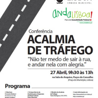 Conferência Acalmia de Tráfego - CM Lisboa 27 Abril 2015