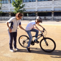 Ensino da bicicleta nas escolas - Ana Cristina Costa