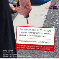 Campanha de Prevenção dos Atropelamentos