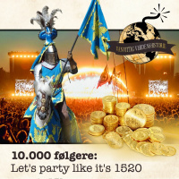 10.000 Følgere: Lets Party Like Its 1520