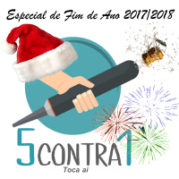 5 CONTRA 1 - Episódio #04 | Especial de NATAL amp Ano-Novo!