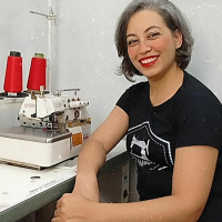 86 - A arte de costurar com Edirlaine do canal Minha Mãe Costura