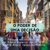 O Poder de uma decisão - Parte 1