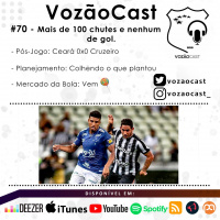 #VozãoCast70 - Mais de 100 chutes e nenhum de gol