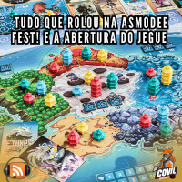 Nordicast 306 - Tudo que Rolou na asmodee Fest! Diversos causos e a abertura do Jegue