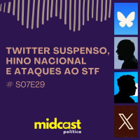 S07E29 - Twitter Suspenso, Hino Nacional e Ataques ao STF