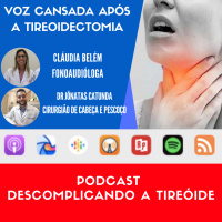 Voz cansada após a cirurgia da tireóide - Bate papo com a fono Cláudia Belém