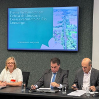 Frente Parlamentar na Alesc busca solução para limpeza e desassoreamento do Rio Urussanga