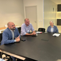 Secretário de Estado visita Hospital São José e reforça parcerias para ampliar serviços no Sul