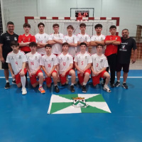 Handebol masculino de Lauro Müller disputa fase Estadual da OLESC em Brusque