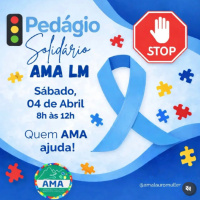 Pedágio solidário da AMA será realizado neste sábado em Lauro Müller