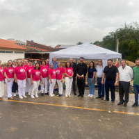 Rede Feminina de Lauro Müller lança Pedra Fundamental da nova Casa Sede