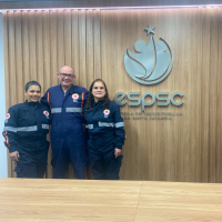 Equipe do SAMU de Lauro Müller se torna multiplicadora de primeiros socorros