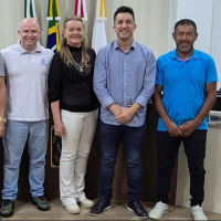 Em visita a Lauro Müller, Beto Kuerten reforça pré-candidatura e alianças políticas