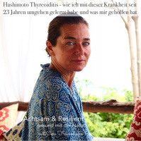 #97 Hashimoto Thyreoiditis - wie ich mit dieser Krankheit seit 23 Jahren umgehen gelernt habe und was mir geholfen hat.