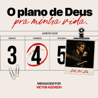 Nova série: O Plano de Deus pra Minha vida | Igreja Por Amor | Victor Azevedo | 04.01.26