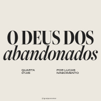 O Deus dos Abandonados | Igreja Por Amor | Lucas Nascimento | 01 de Maio de 2024