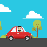 No carro com Pão com Queijo