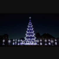 Árvore de Natal na Praia de Botafogo faz uma homenagem ao Rio, comenta diretor de empresa que produziu a atração