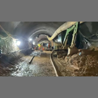 Túnel entre as estações Consolação e Paulista tem mais de 60% da obra concluída