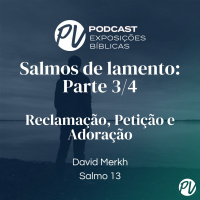 Salmos de lamento: Parte 3 Reclamação, Petição e Adoração - David Merkh