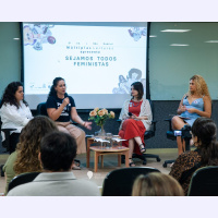 Pode o Jornalismo ser feminista? | Maria Eduarda Gonzaga, Nara Scabin e Maria Paula Monteiro