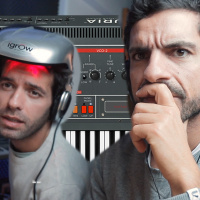Zé e Martim experimentam o JUPITER 8V da ARTURIA