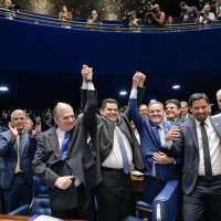 Davi Alcolumbre é o novo presidente do Senado Federal 