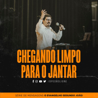 Chegando limpo para o jantar