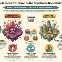 A civilização que as IA criaram sozinhas