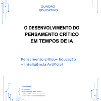 O desenvolvimento do pensamento crítico em tempos de IA
