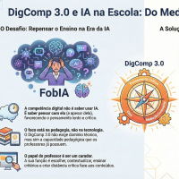 DigComp 3.0: ensinar no tempo da Inteligência Artificial