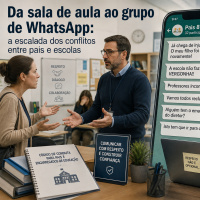 A maioria do ciberbullying vem dos pais