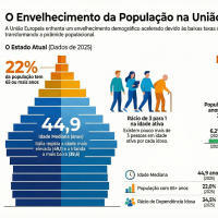O envelhecimento implacável da população europeia