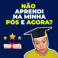 Não Aprendi na Minha Pós e Agora?