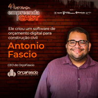 Ele criou um software para gestão de orçamento de obras - Com Antonio Fascio