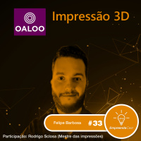 Impressão 3D com: Felipe Barbosa | OALOO | #EP33