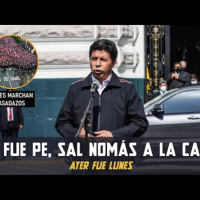 PEDRO CASTILLO DEJA SIN EFECTO TOQUE DE QUEDA Y MILES MARCHAN ASADOS