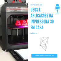 I3Dcast: Usos e aplicações da impressora 3d em casa.