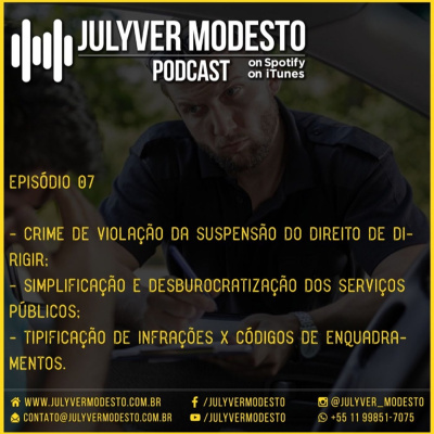 Trânsito, Por Julyver Modesto