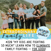 #220 My Kids Are Fighting So Much! How to Put and End to Fighting -- For Good 