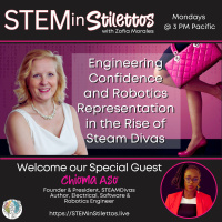 Engineering Confidence and Robotics Representation in the Rise of Steam Divas