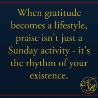 Learning to See the World With Grateful Eyes