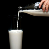 Pouring a Glass of Milk