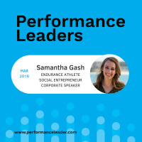 Ultramarathon runner, Samantha Gash, talks high performance