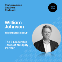 William Johnson on the three leadership tasks of an equity partner