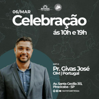 Celebração com o Pr. Givas José | OM Portugal - 06/03
